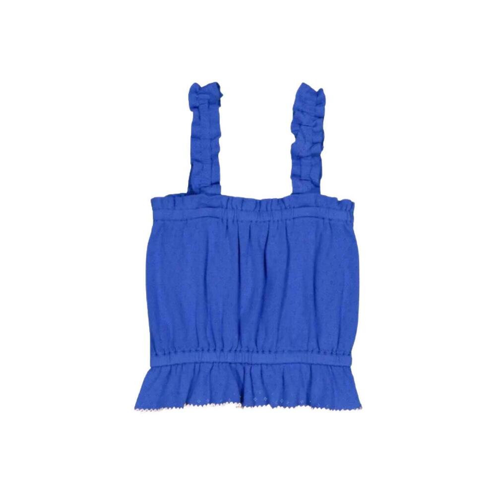 NEW HELLO SIMONE girl's mimosa top in amparo blue